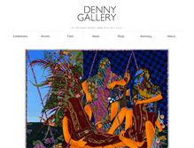 Tablet Screenshot of dennygallery.com